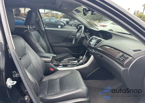 2017 Honda Accord Touring Hybrid from USA, damaged, VIN JHMCR6F74HC017371